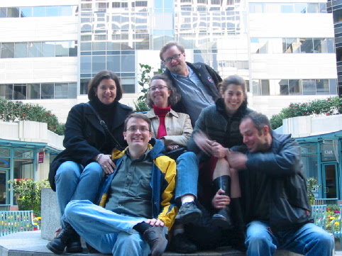 Grou Picture after eating Dim Sung[?] for breakfast - Randy Jake Jon Bethany Elleen and Marcie